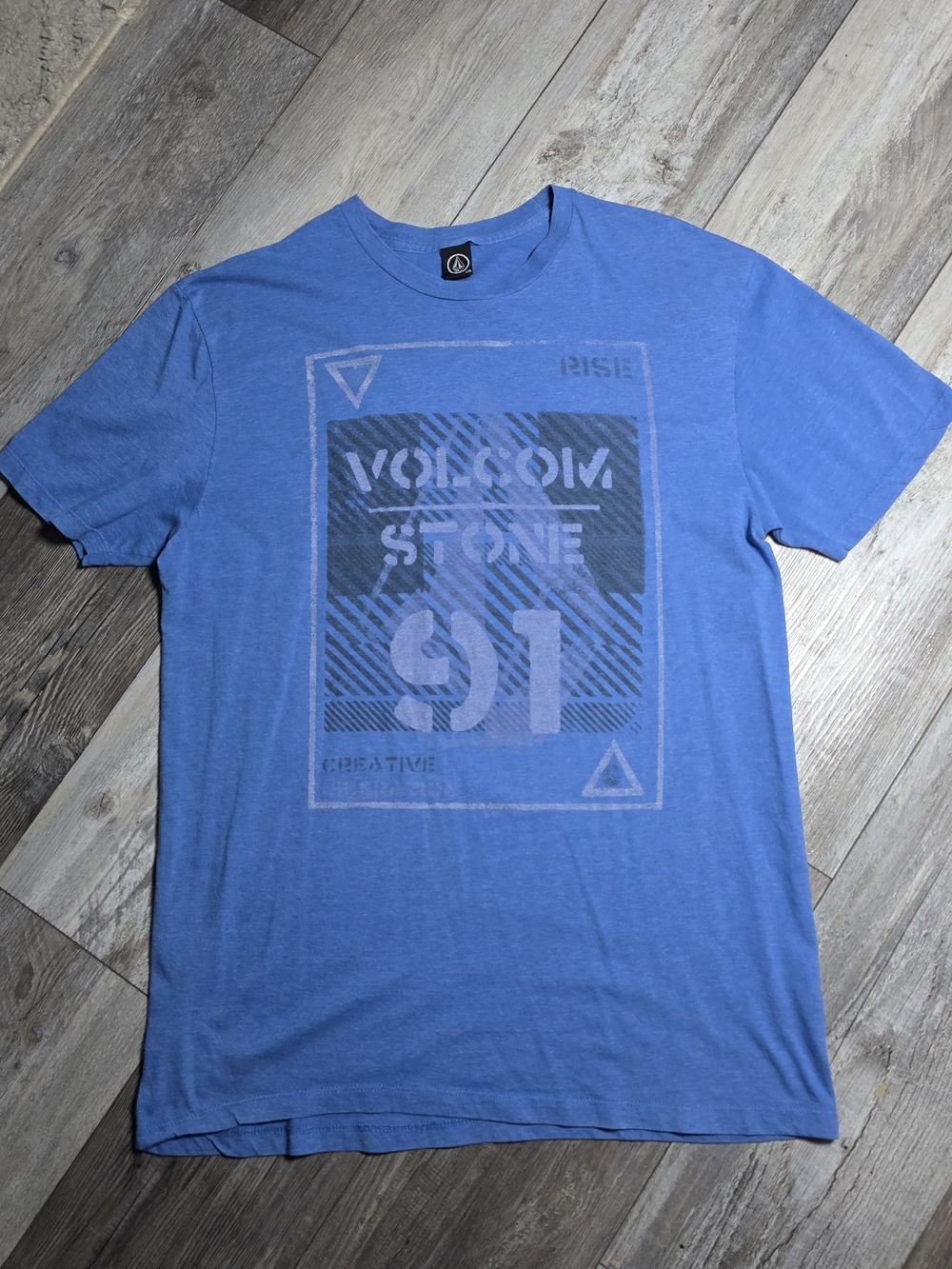 Volcom Stone Men's Vintage Y2K 'Creative Liberation' Graphic Tee Sz Md *READ